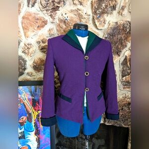 Multicolor Vintage Blazer by KASPER